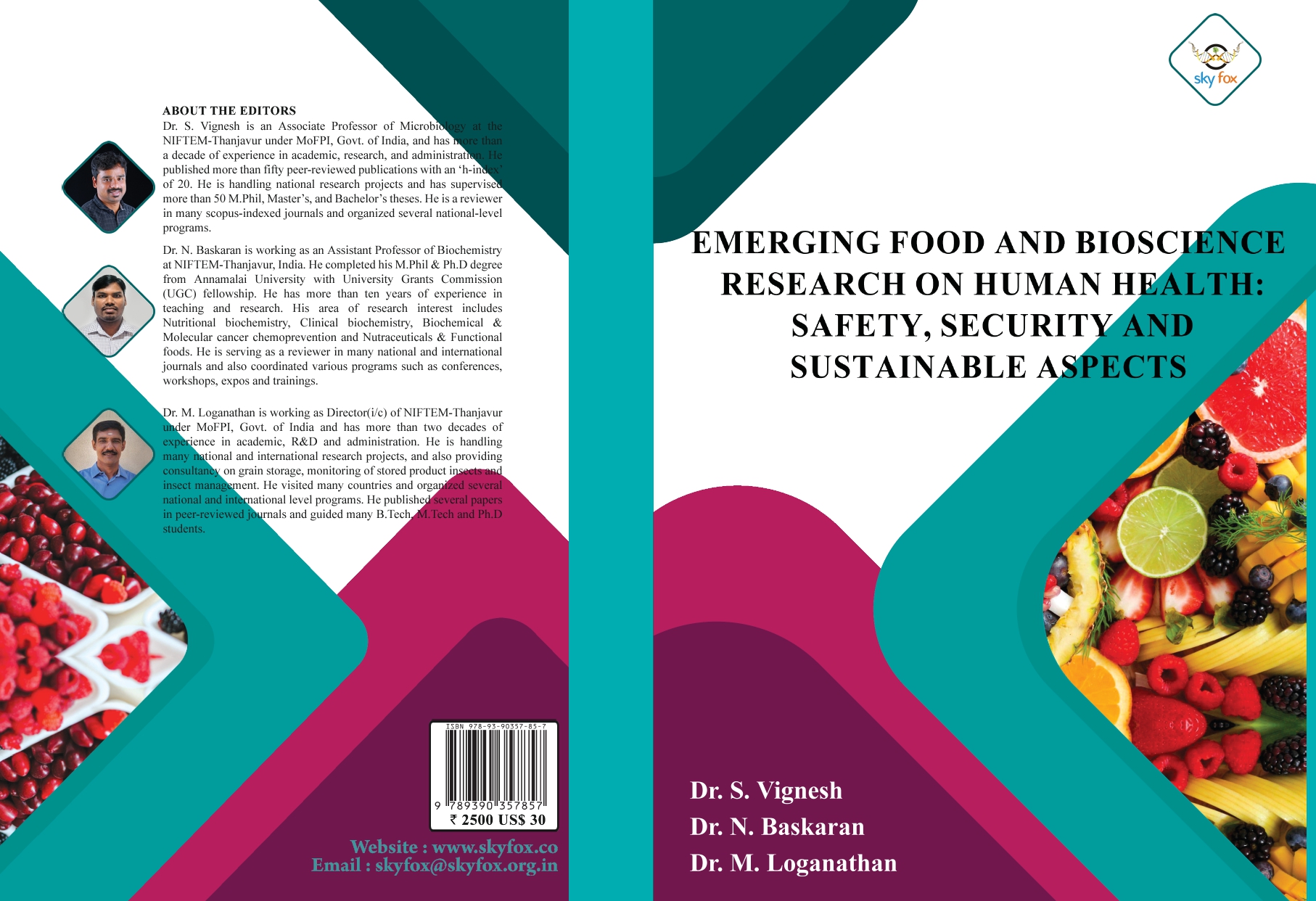 					View 2023: Emerging Food and Bioscience Research on Human Health: Safety, Security and Sustainable Aspects
				